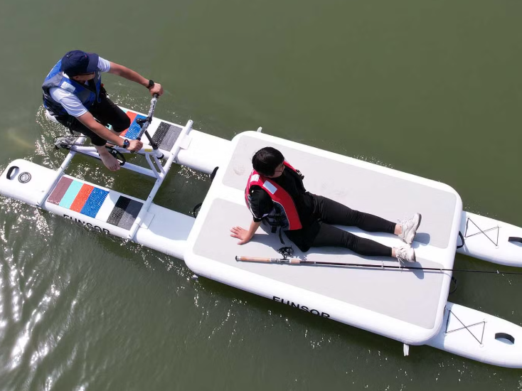 rider launching off a wave with gear